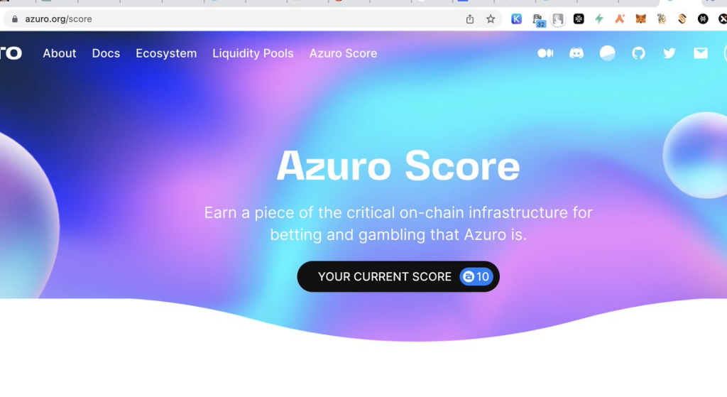 azuro score